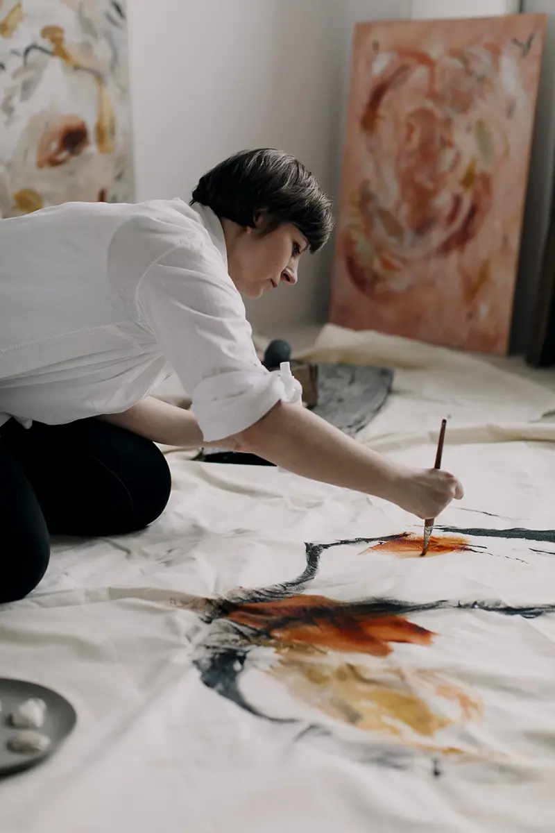 malowanie obrazu Gosia Szymanska