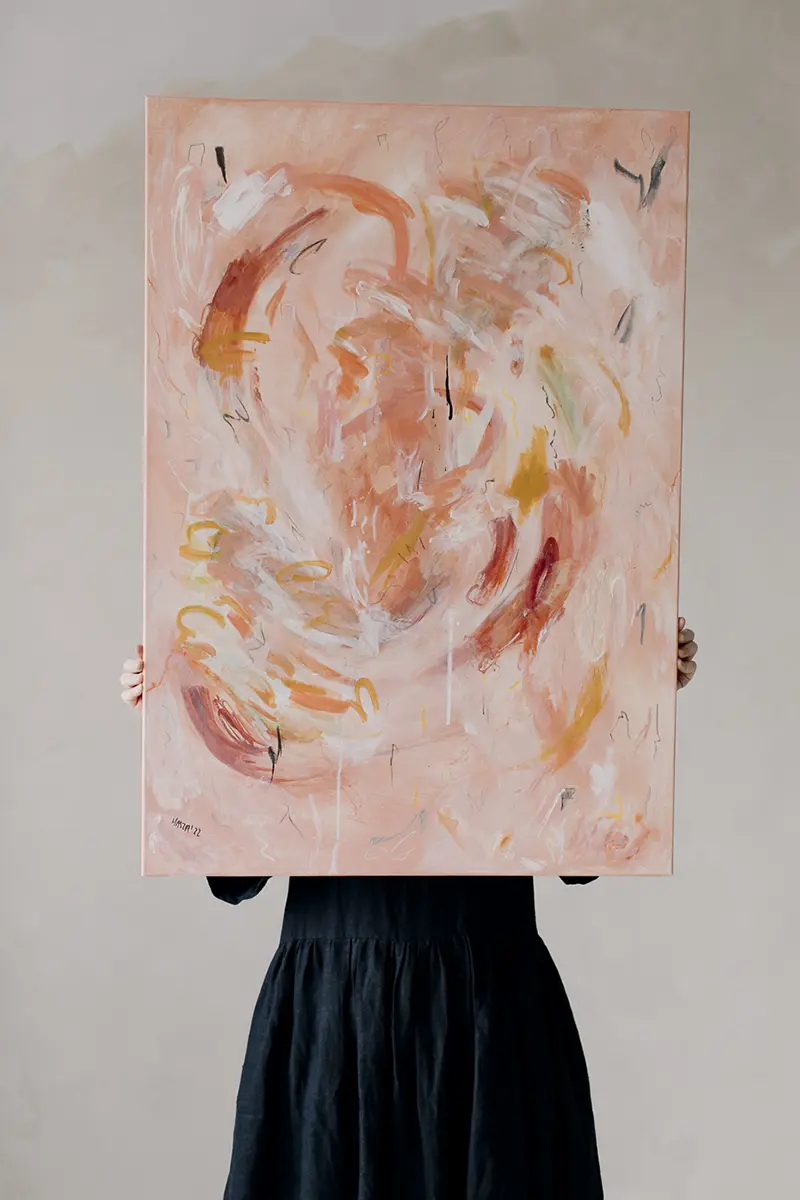 obraz abstrakcyjny Gosia Szymanska